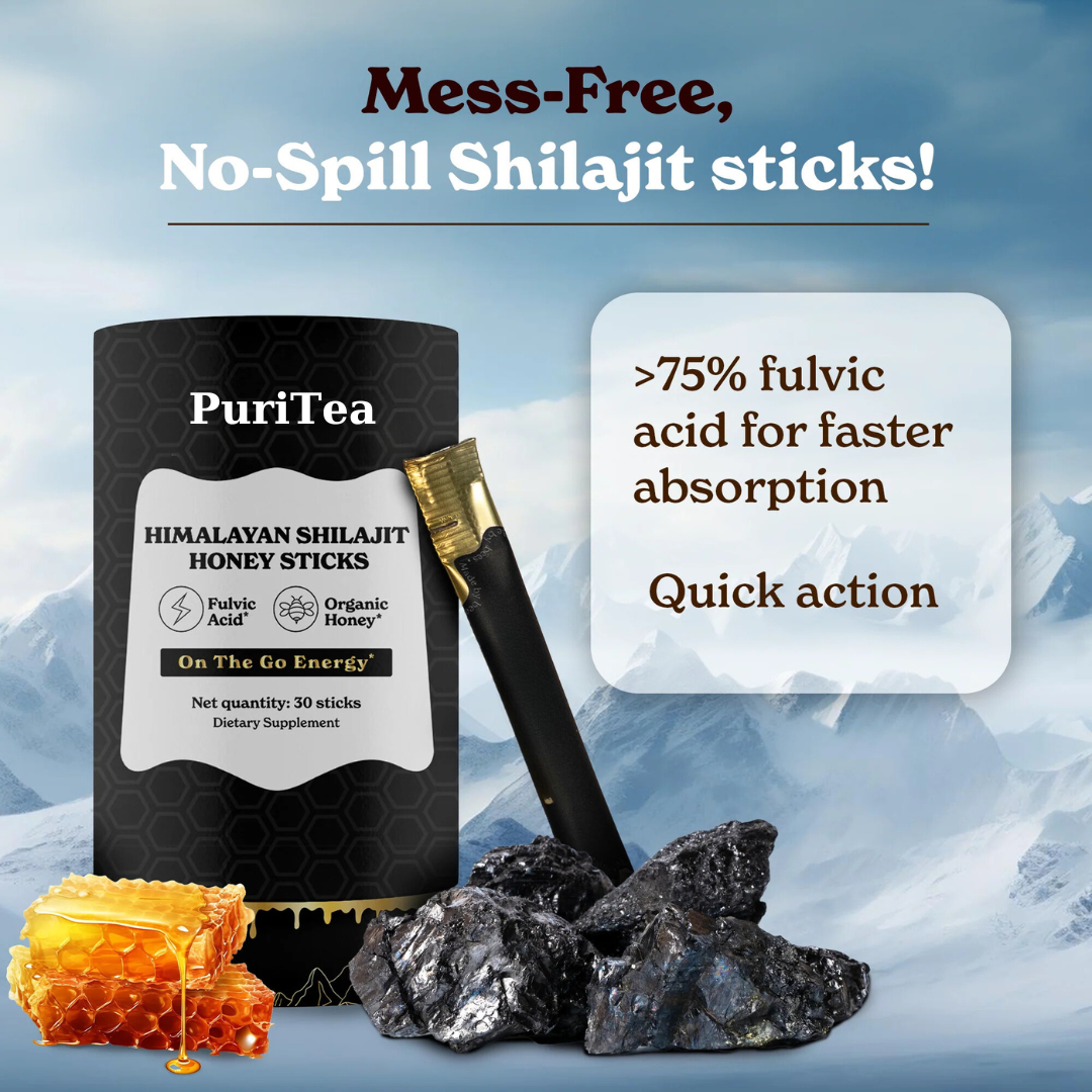 Shilajit Honey Sticks