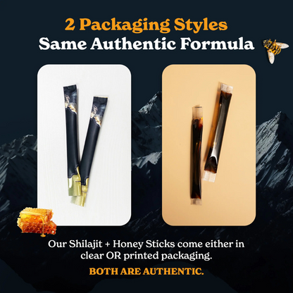 Shilajit Honey Sticks